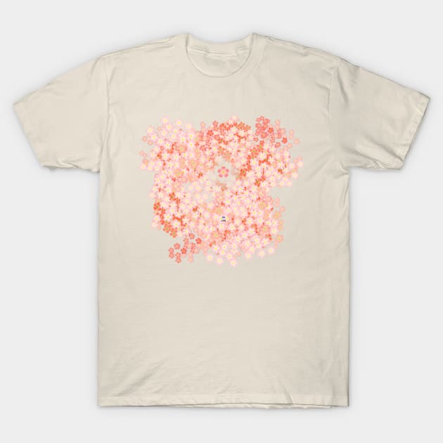 Cherry Blossoms Variant T-Shirt by agileArt